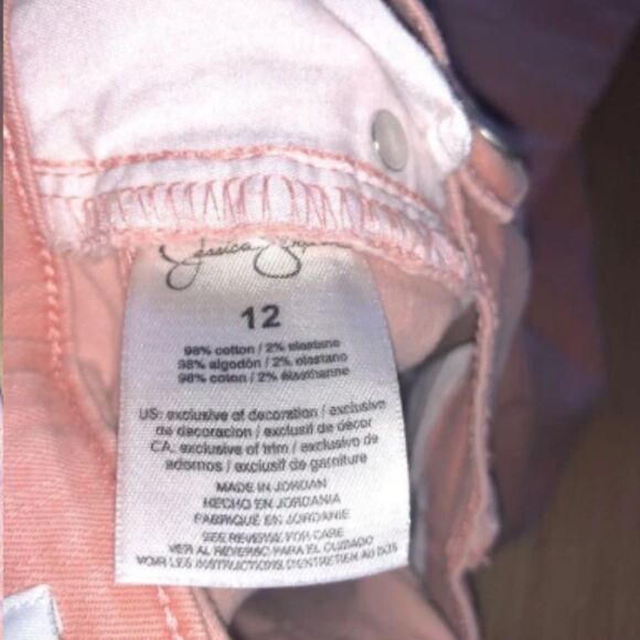 Kid's Jessica Simpson Rolled Crop Skinny Jeans - Picture 9 of 9